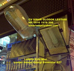 Lampu Jalan PJU Mini E27 Lampu Hemat Energi